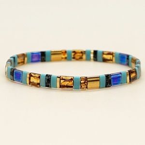 Miyuki Tila bead bracelet
